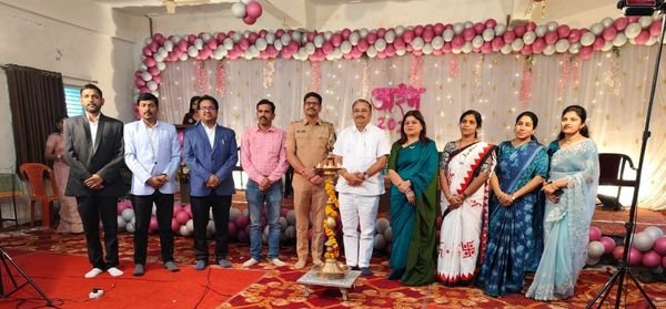 Lamp-lighting at the Aarambh 2025 Freshers' Party